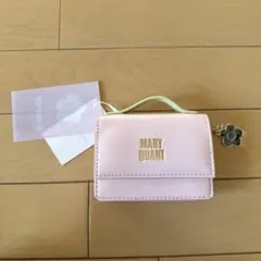 【MERCURYDUO×MARY QUANT】デイジーチャーム付きミニウォレット