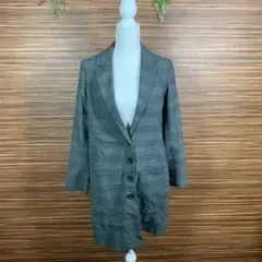 アースミュージックアンドエコロジー ジャケット アウター Mサイズ 灰 レーヨンのサムネイル