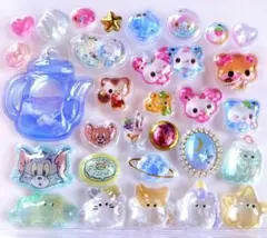 トム&ジェリー　おばけーぬ　ボンボンドロップシール　ウォーターシール*30枚　②