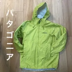 しゅん様専用✳︎美品patagonia フード付きジャケット 明るい黄緑色