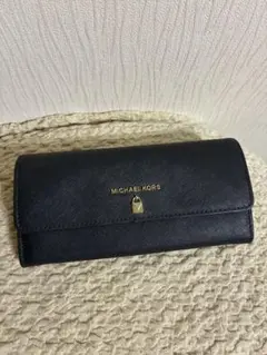 MICHAEL KORS ネイビー 長財布