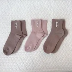 【新品】 tutuanna ソックス 靴下 3足 セット 22 25 22〜25