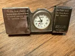 Zippo 懐中時計 シルバー　置き時計のサムネイル