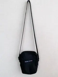 XGIRL USA ブラック サコッシュ ショルダーバッグ