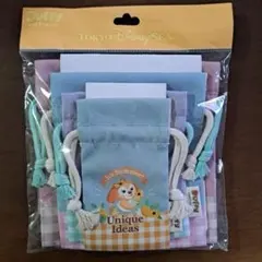 ダッフィーフレンズ 巾着4枚セット 販売終了品