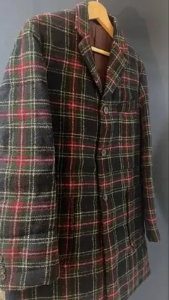 Takeo Kikuchi コート タケオキクチ メンズ チェック 冬ジャケットのサムネイル