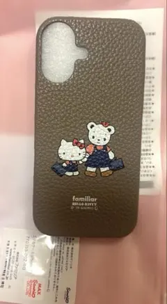 新品 ファミリア ハローキティ コラボ ピンク iPhone17 - メルカリ