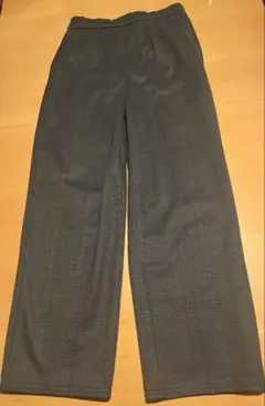 サマンサモスモスブルー裏起毛パンツSM2