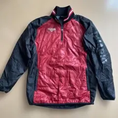 DUARIG ハーフジップウィンドブレーカー S 赤・黒