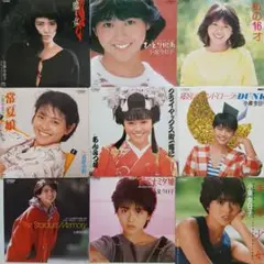 (069) 小泉今日子 EPレコード９枚セット