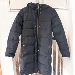 GUロング丈ダウンコート Sサイズ レディース　黒 ブラック