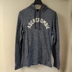 Abercrombie & Fitch グレー霜降りパーカー サイズ Ｍ
