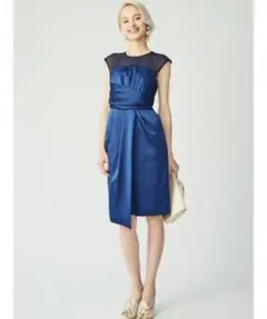 ＬＡＤＹシアーラップタイトドレス
