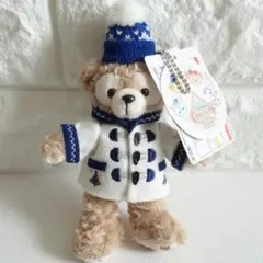新品 ダッフィー 2018 クリスマス ストラップ バッジ ぬいぐるみ