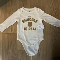 新品 未使用 タグ付き Baby GAPロンパース 80cm ボディスーツ