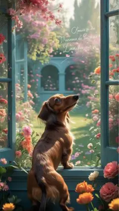 ミニチュアダックス10パネル