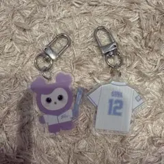 TWICE HOME9ROUND ファンミ キーリング サナ2種セット