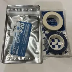 嵐　大野智　5 × 20 アクリルキー 　Japonism マスキングテープ　青