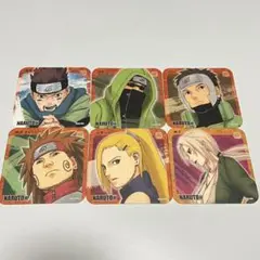 NARUTO展 アートコースター 6枚セット