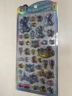 トムジェリ　トムとジェリー　うるちゅるポップシール　トムアンドジェリー　正規品