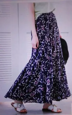 IENA MARIHA マリハ　夢見るマーメイドのスカート フラワープリント 未使用タグ付き マリハ MARIHA IENA イエナ別注 夢見るマーメイドの