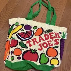 TRADER JOE'S フルーツデザイン トートバッグ 新品未使用