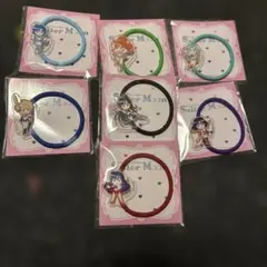 ローソン　美少女戦士セーラームーン　アクリルヘアゴム　7個