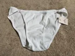 タンス整理品 未使用新品 下着 ショーツ ホワイト/M eco