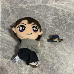 名探偵コナン くっつきぬいぐるみみに 羽田秀吉 キャラぴた ラバーピンズ赤井秀一