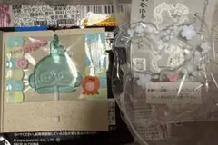 ハンギョドン 2点　さくらマジックアクリルカラビナ、キャンディチャーム