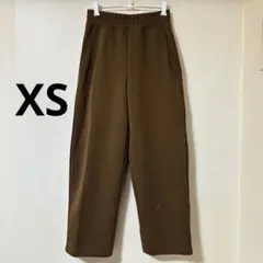 UNIQLO：C スウェットワイドパンツ ブラウン XSサイズ ユニクロ