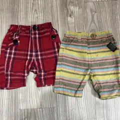 ブランシェス　パンツ　ズボン　２枚セット　80㎝