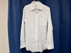 UNIQLO スリムフィット 長袖シャツ L スーパーノンアイロン