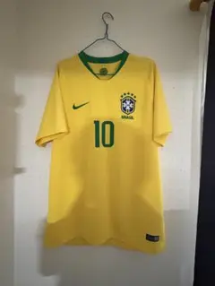 NEYMAR JR ネイマール ブラジル代表 #10 サッカー ゲームシャツのサムネイル
