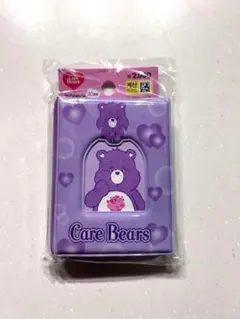 ケアベア 紫色 トレカアルバム ダイソー 韓国 トレカ トレカケース