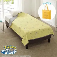 ポケモンスリープ 4重織ガーゼケット/ピカチュウ シングル