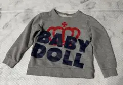 baby doll トレーナー