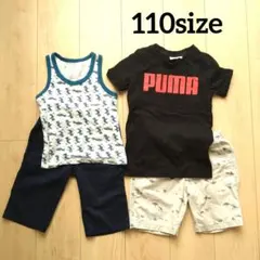 半袖　半ズボン　タンクトップシャツ　おまとめ　110 男の子