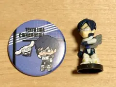 ヒロアカ 飯田天哉 グッズセット 缶バッジ フィギュア サンリオコラボ