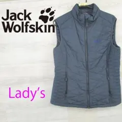 ジャックウルフスキン レディース＜防風 中綿 キルティングベスト＞M0310s