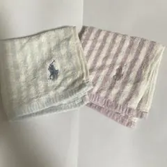 Ralph Lauren タオルハンカチ 2枚セット
