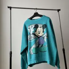 90's Disney Mickey Sweatshirt 米国製 B.U.M.