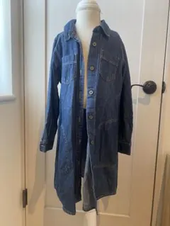 GU ロングデニムジャケット120㌢