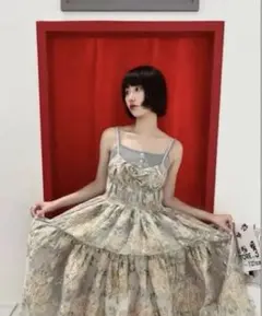 あさぎーにょ POPPY ゴブランリボンドレス オケージョン - メルカリ