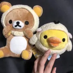リラックマ  キイロイトリ　あつめてぬいぐるみ  羊　セット