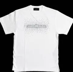 極美品 GUCCI 半袖 ロゴTシャツ ラインストーン 2025限定 XXSのサムネイル