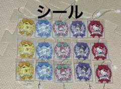 サンリオ　プレミアムマスコット　シール　コンプリート　ハローキティ