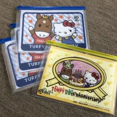 JRA ターフィー　ハローキティ ポーチ　パンフレット　4点