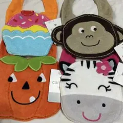 新品　カーターズ　スタイ　セット　ハロウィン　おしゃれ　誕生日　カボチャ