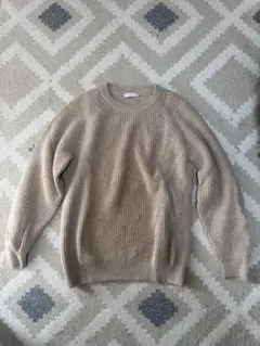 【美品】URBAN RESEARCH DOORS ベージュニットセーター